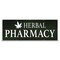 Signmission Herbal Pharmacy Banner Concession Stand Food Truck Single Sided B-120-30087 - alternate 1